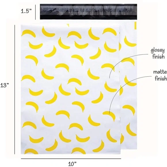 50 banana poly mailers (10x13) - Picture 3 of 4